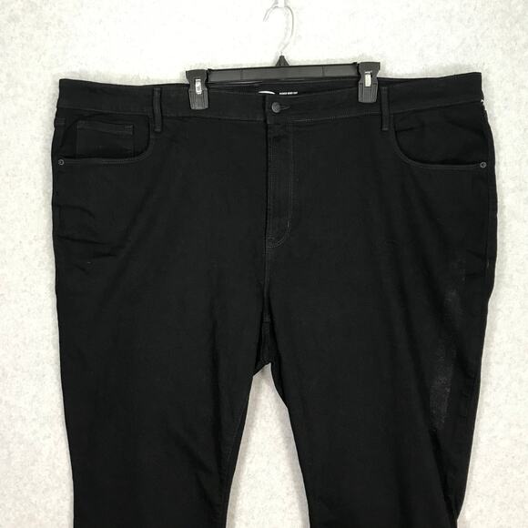 Old Navy Jeans Womens Plus Size 28 Black Kicker‎ Bootcut Stretch Capsule READ - Picture 3 of 12